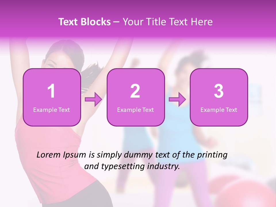 Fun Healthy Sport PowerPoint Template