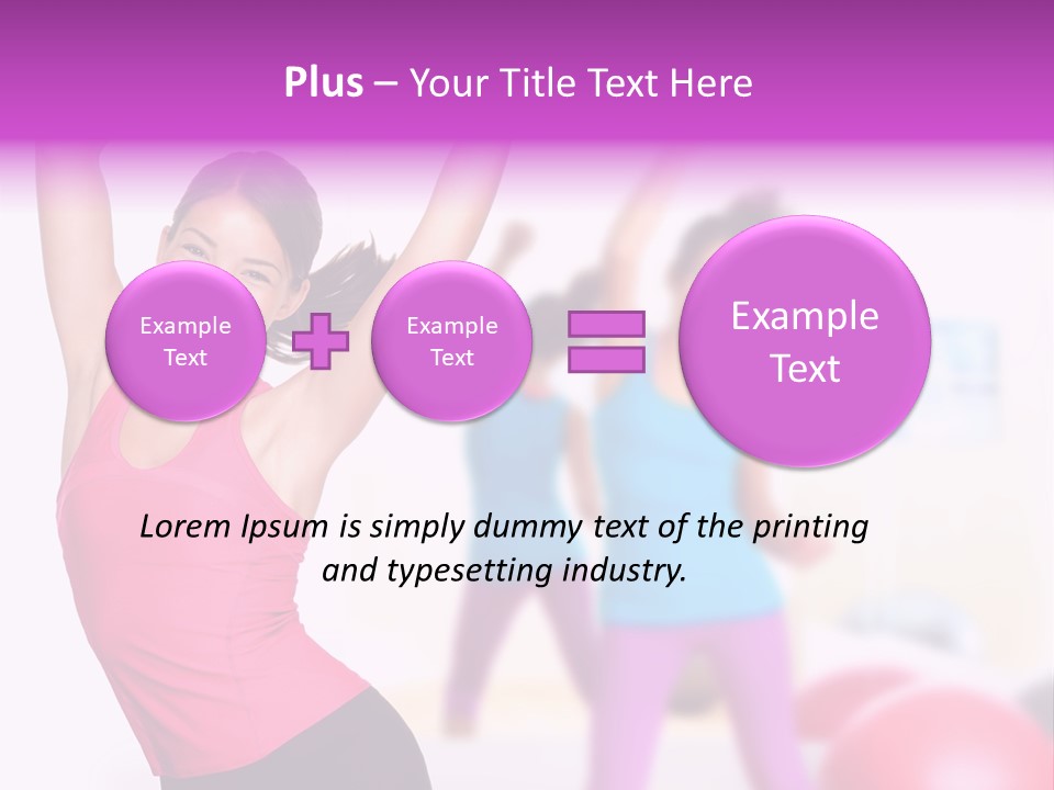 Fun Healthy Sport PowerPoint Template