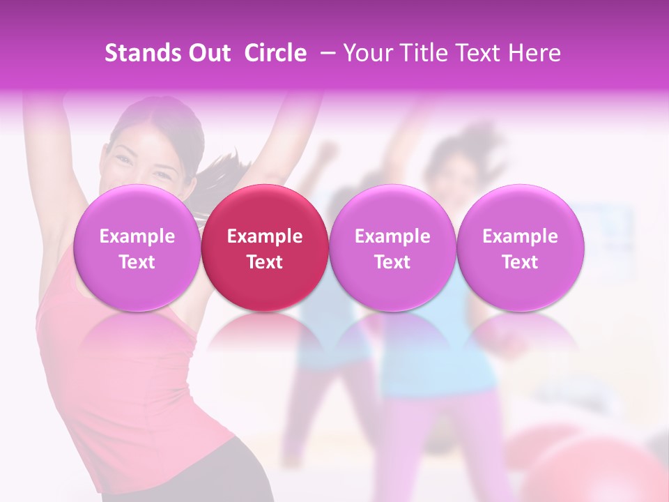 Fun Healthy Sport PowerPoint Template