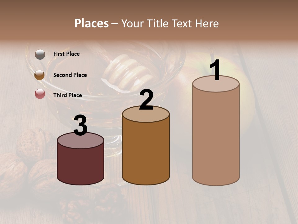 Sweet Food Textured Effect Food PowerPoint Template