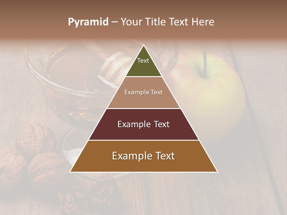 Sweet Food Textured Effect Food PowerPoint Template