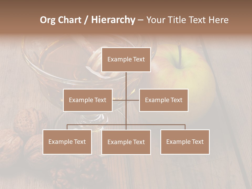 Sweet Food Textured Effect Food PowerPoint Template