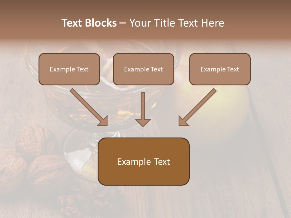 Sweet Food Textured Effect Food PowerPoint Template