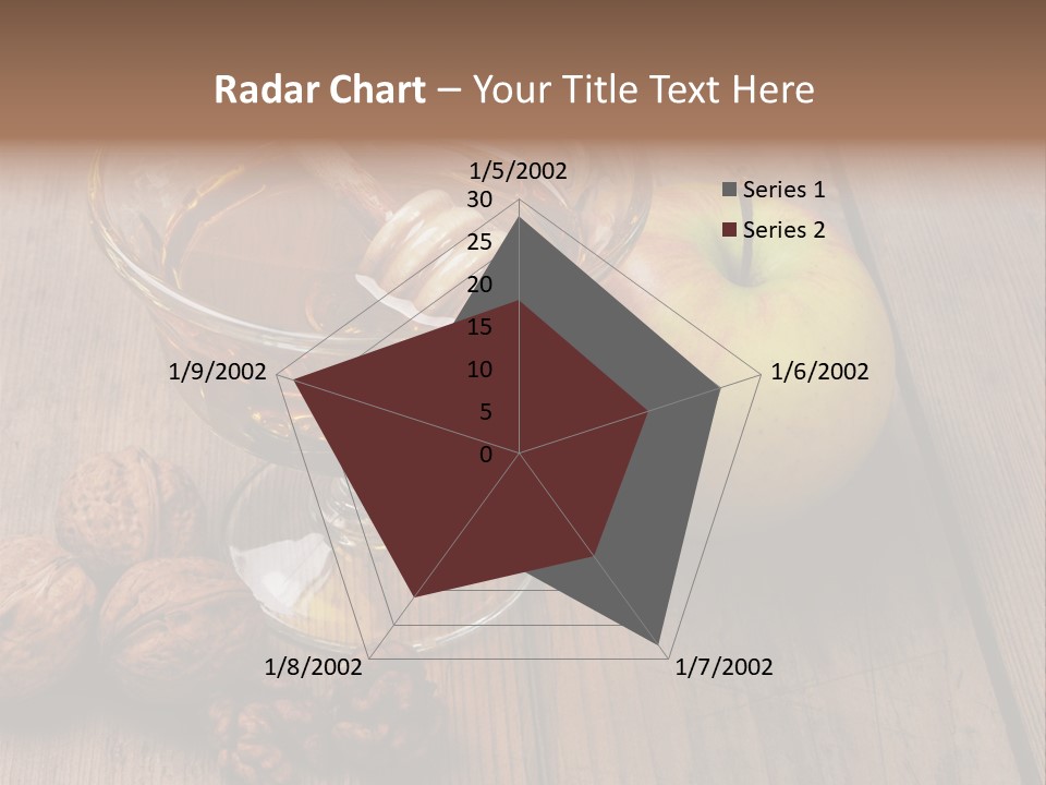 Sweet Food Textured Effect Food PowerPoint Template