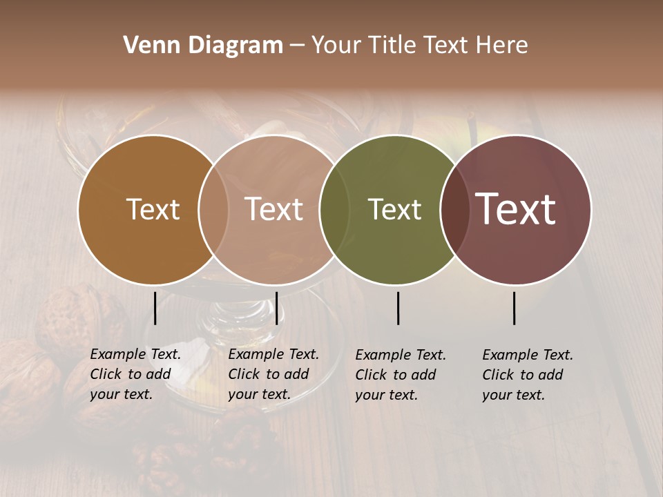 Sweet Food Textured Effect Food PowerPoint Template