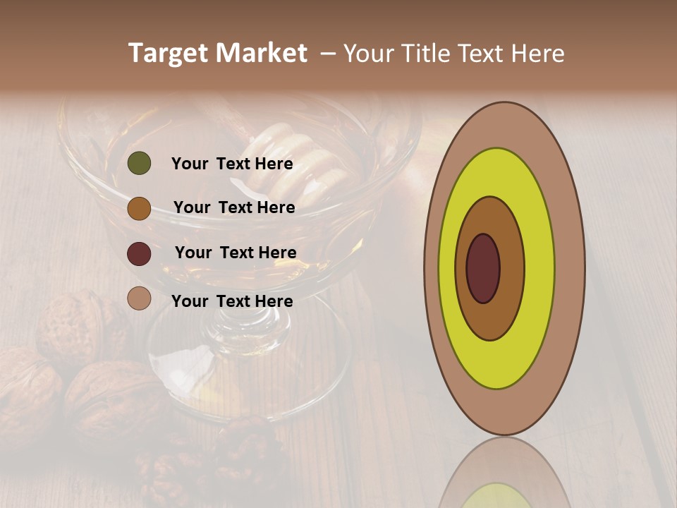 Sweet Food Textured Effect Food PowerPoint Template