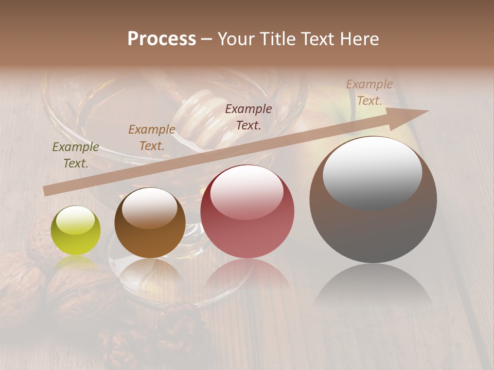 Sweet Food Textured Effect Food PowerPoint Template