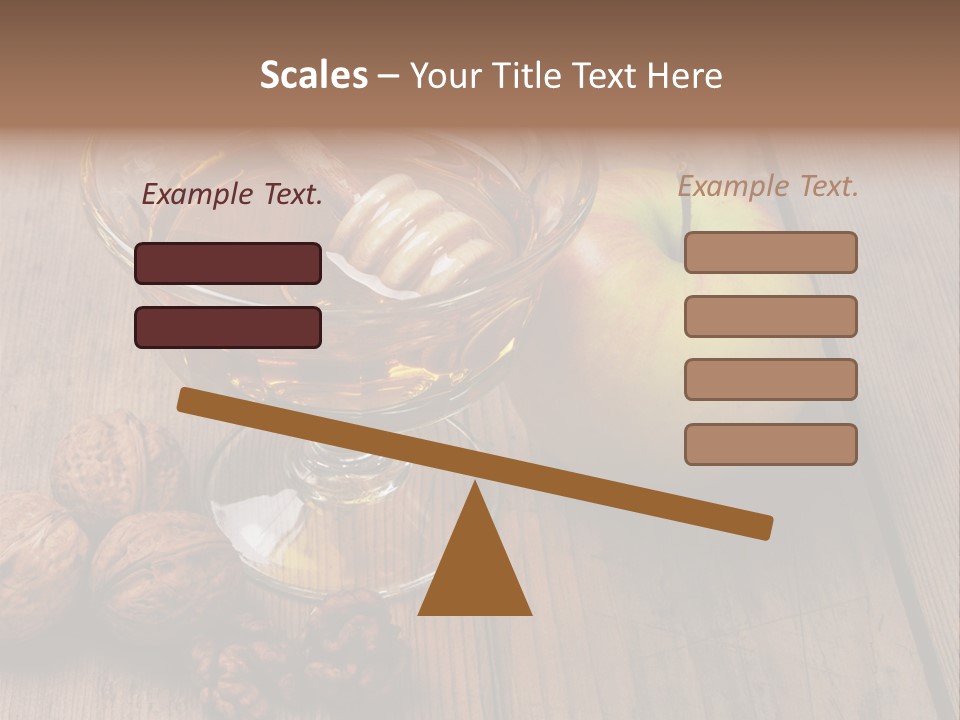 Sweet Food Textured Effect Food PowerPoint Template