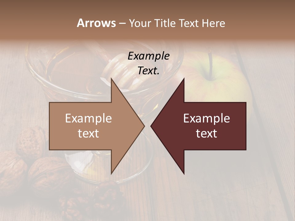 Sweet Food Textured Effect Food PowerPoint Template