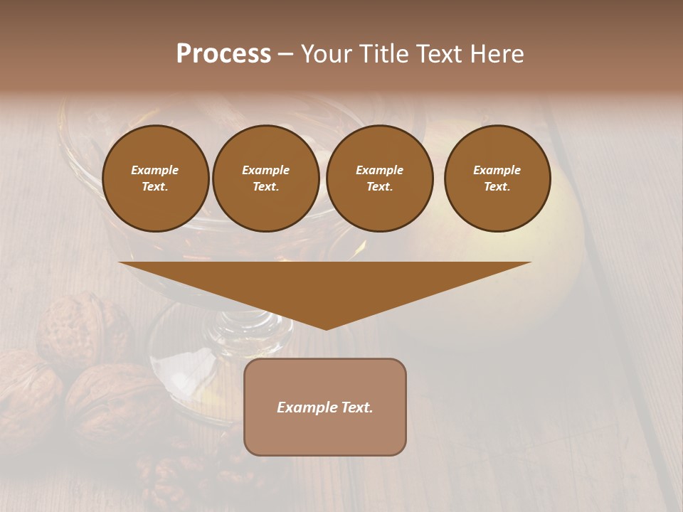 Sweet Food Textured Effect Food PowerPoint Template