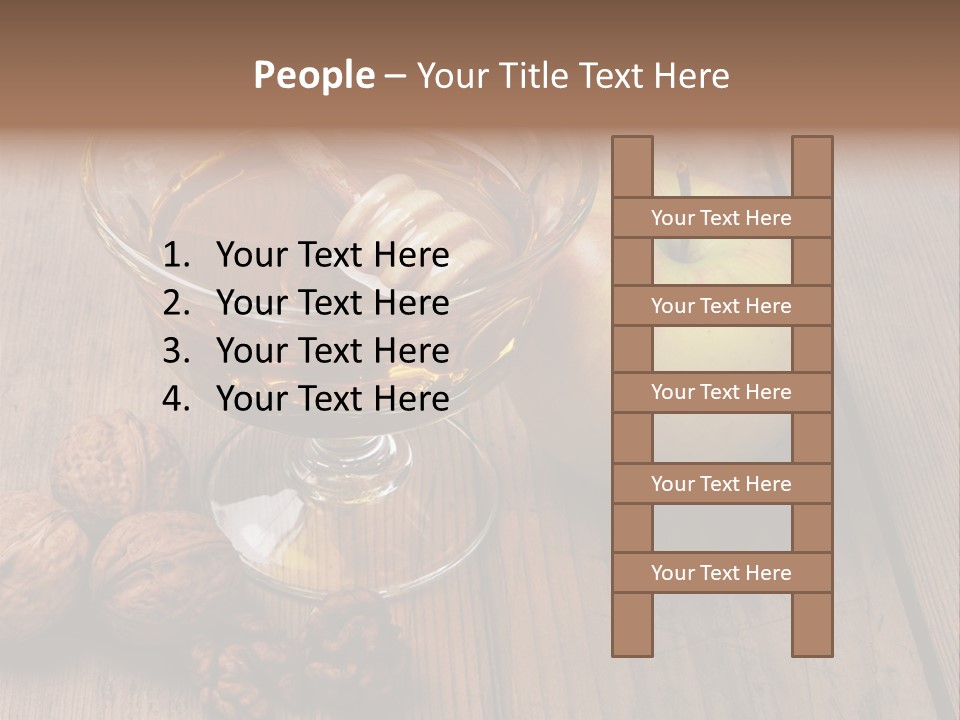 Sweet Food Textured Effect Food PowerPoint Template