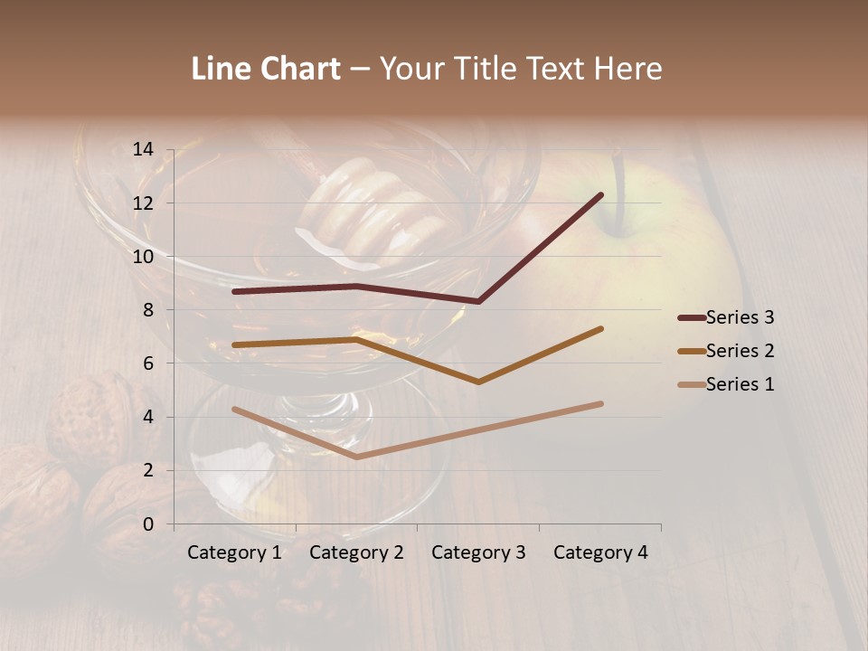 Sweet Food Textured Effect Food PowerPoint Template