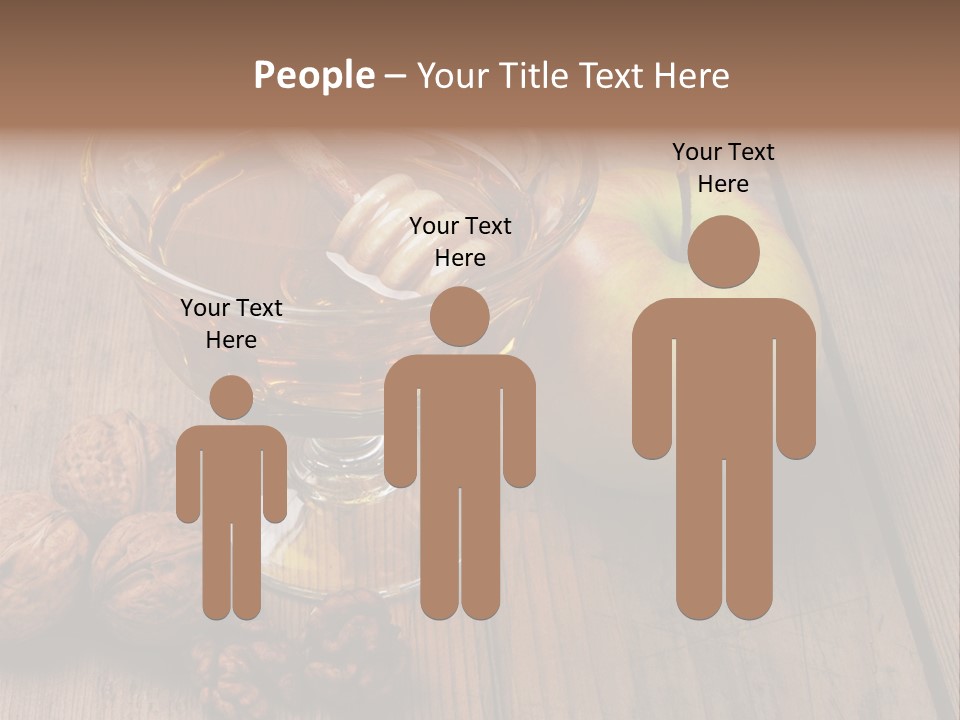 Sweet Food Textured Effect Food PowerPoint Template