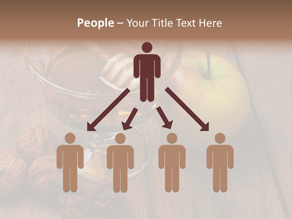 Sweet Food Textured Effect Food PowerPoint Template