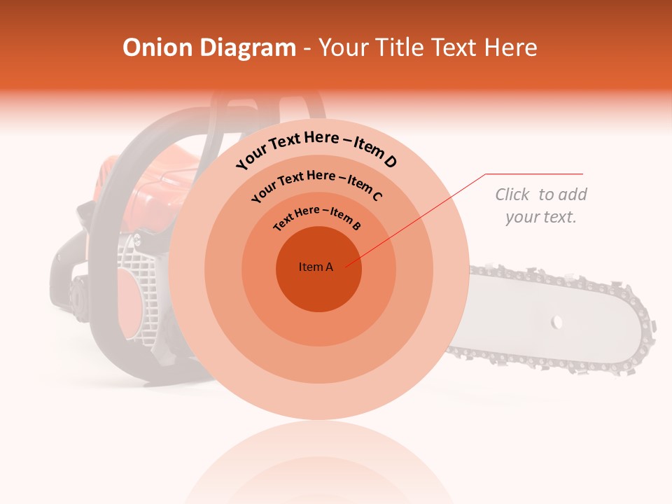 Construction Orange Industry PowerPoint Template