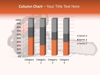 Construction Orange Industry PowerPoint Template