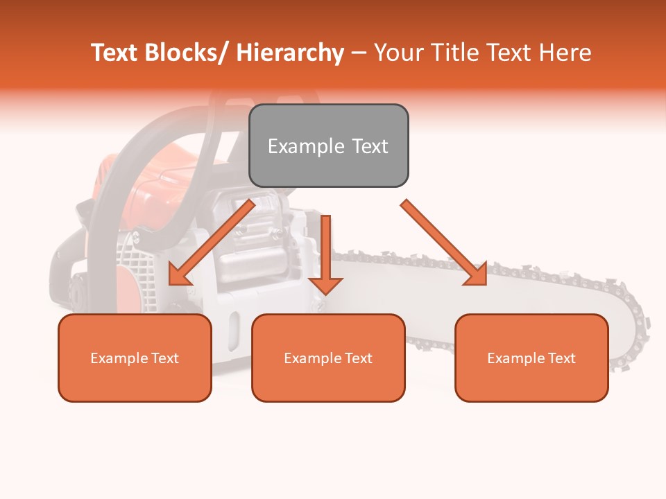 Construction Orange Industry PowerPoint Template
