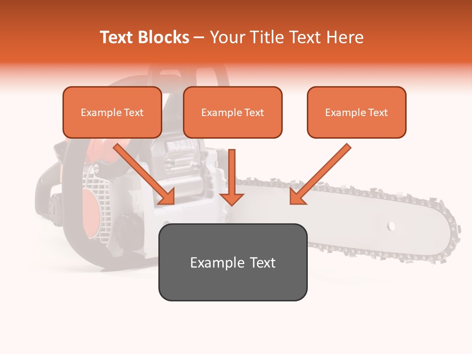 Construction Orange Industry PowerPoint Template