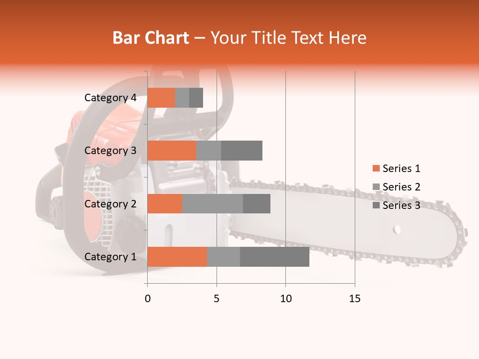 Construction Orange Industry PowerPoint Template