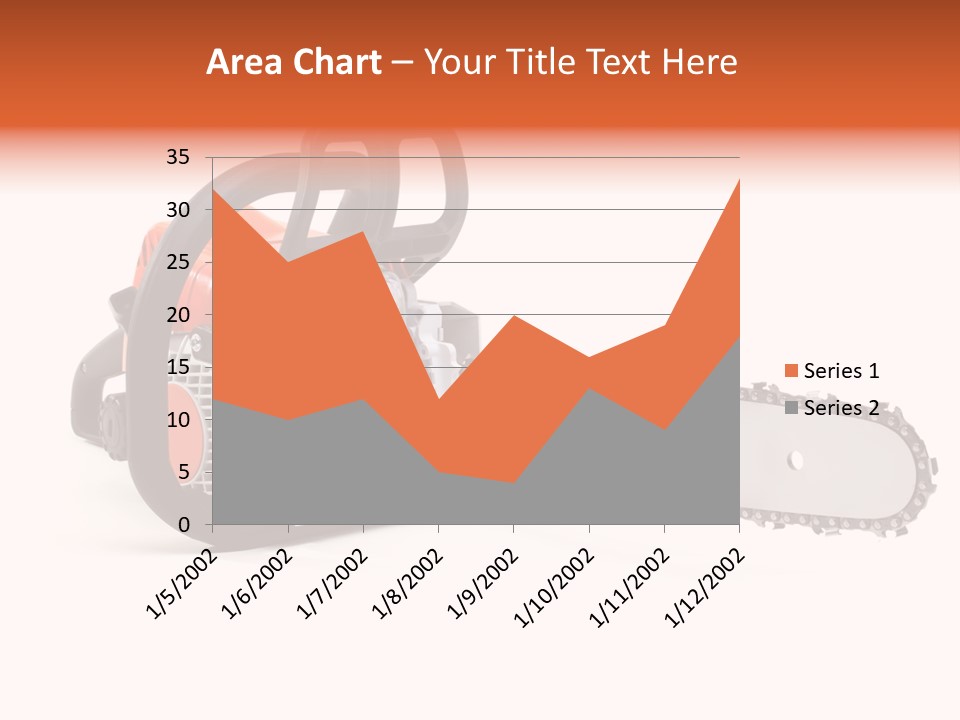 Construction Orange Industry PowerPoint Template