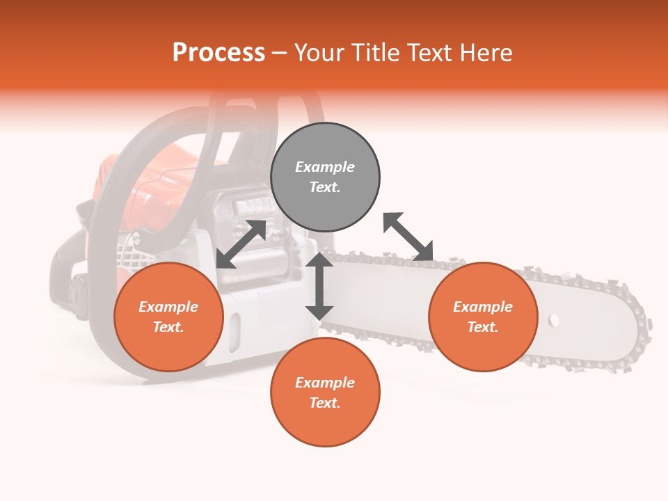 Construction Orange Industry PowerPoint Template