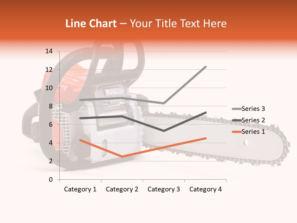 Construction Orange Industry PowerPoint Template