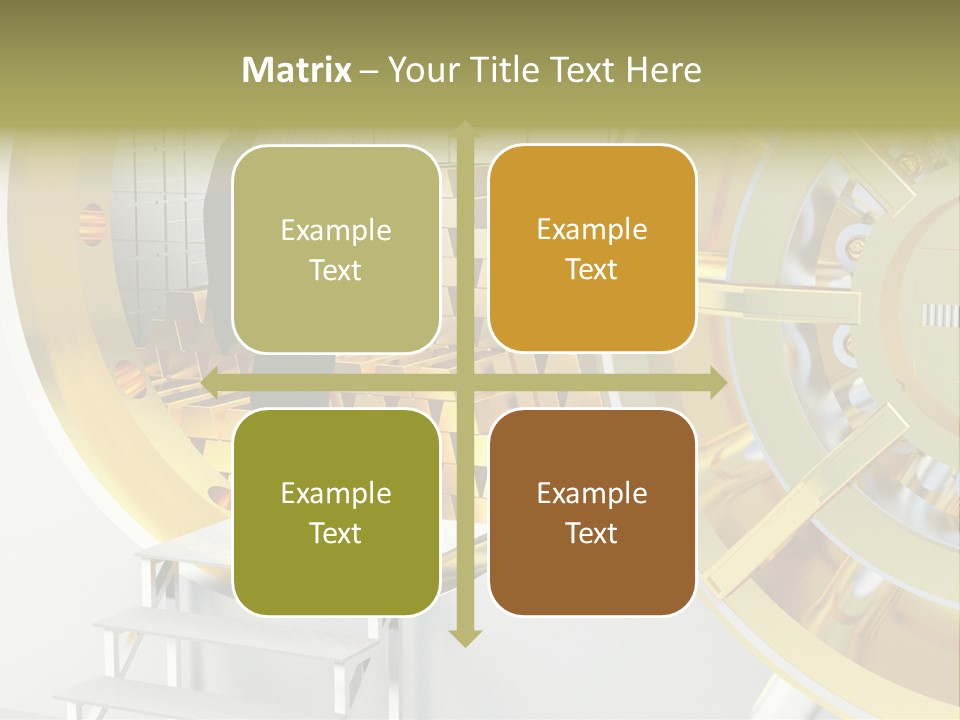 Money Strength Render PowerPoint Template