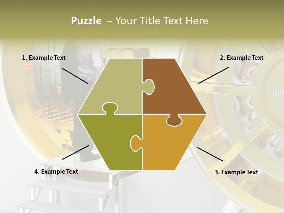 Money Strength Render PowerPoint Template