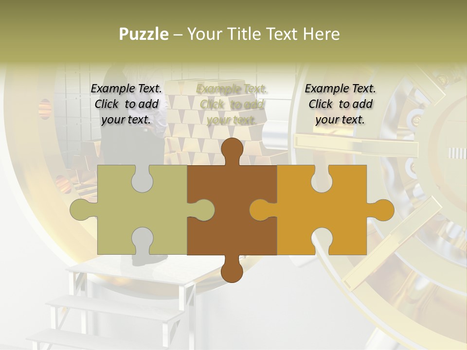 Money Strength Render PowerPoint Template