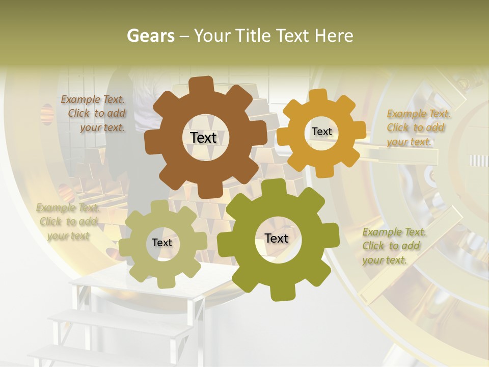 Money Strength Render PowerPoint Template