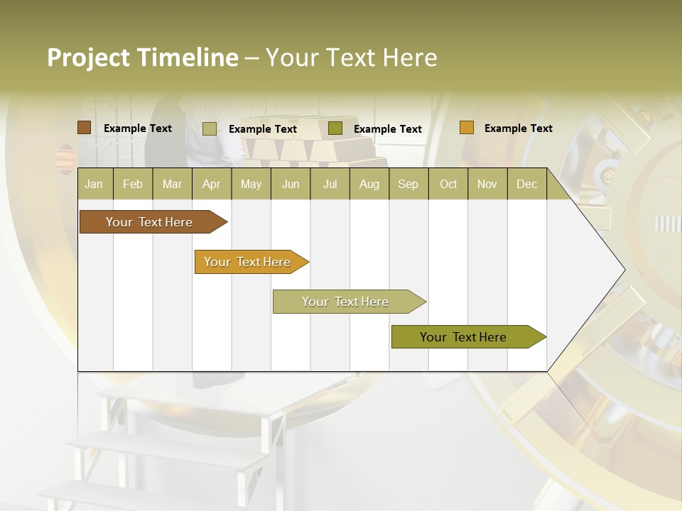 Money Strength Render PowerPoint Template