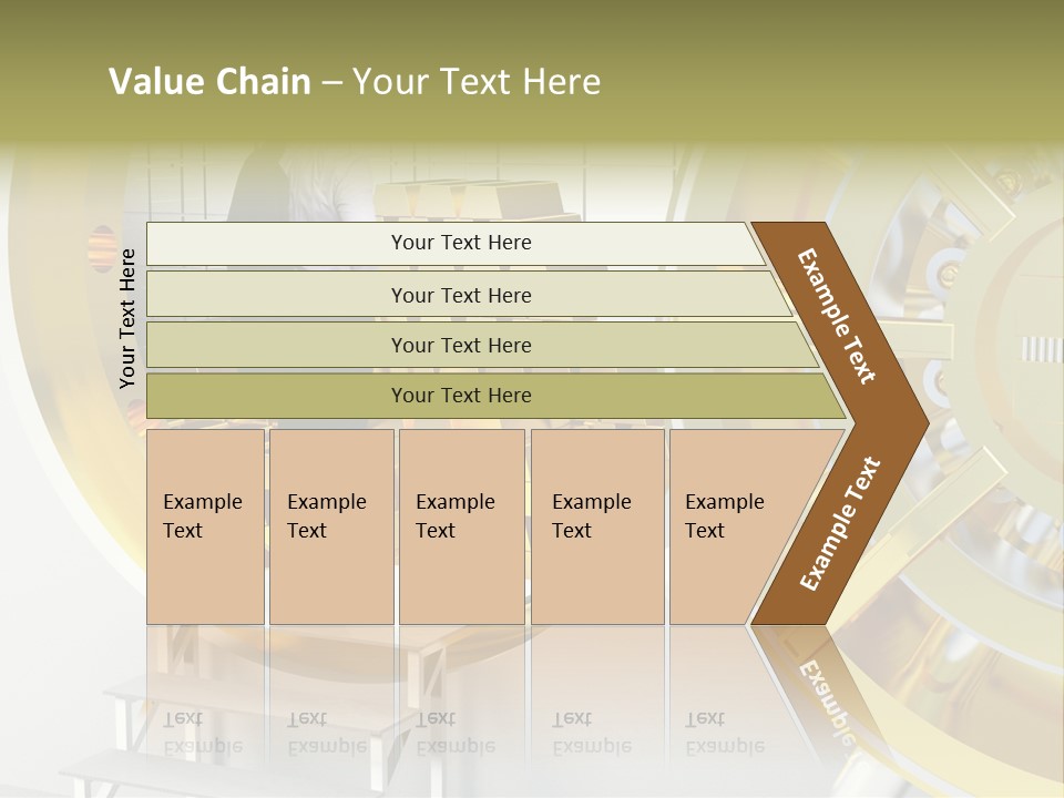 Money Strength Render PowerPoint Template