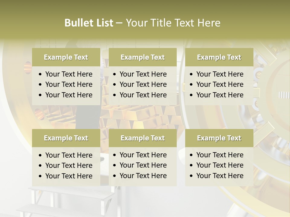 Money Strength Render PowerPoint Template