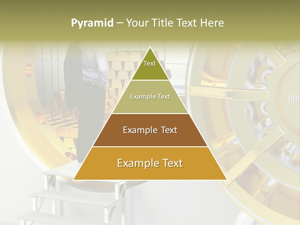 Money Strength Render PowerPoint Template