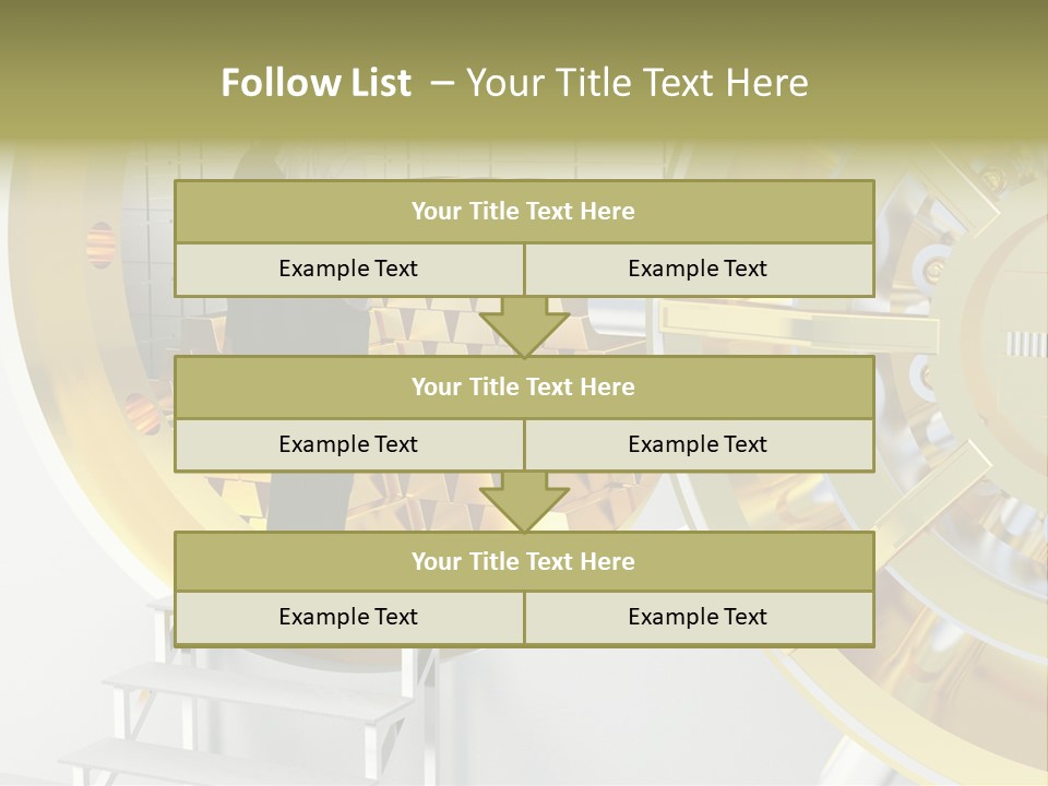 Money Strength Render PowerPoint Template