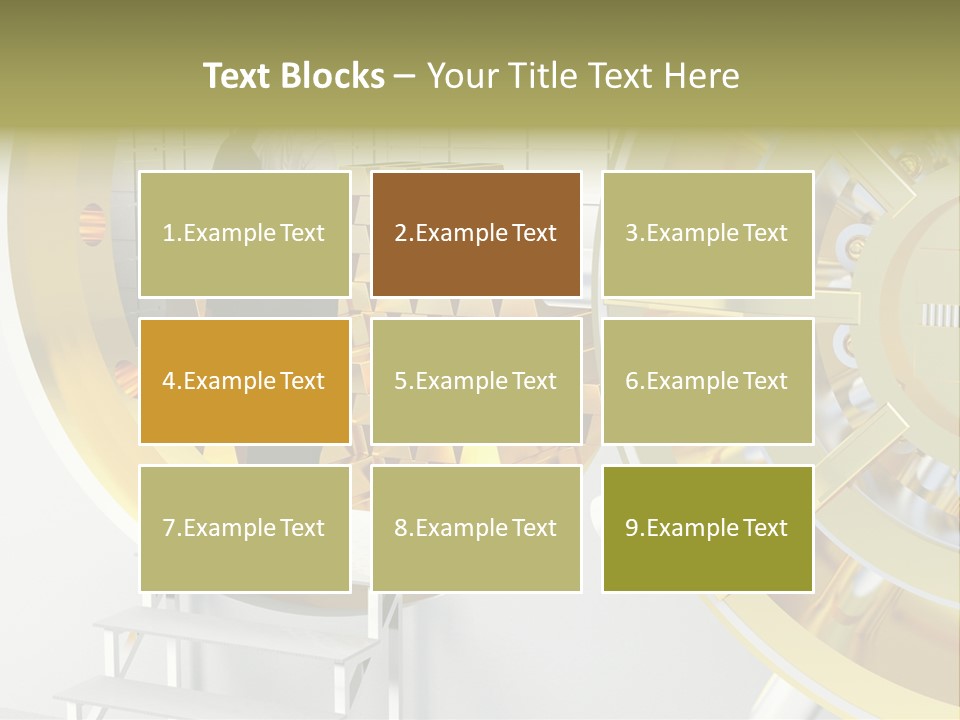 Money Strength Render PowerPoint Template