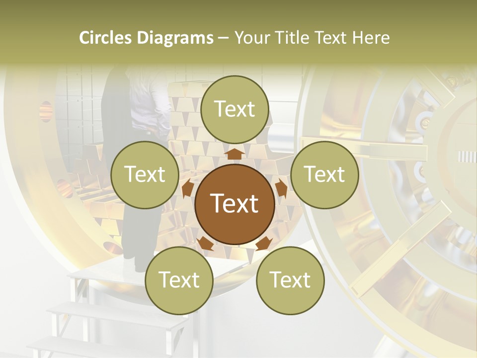 Money Strength Render PowerPoint Template