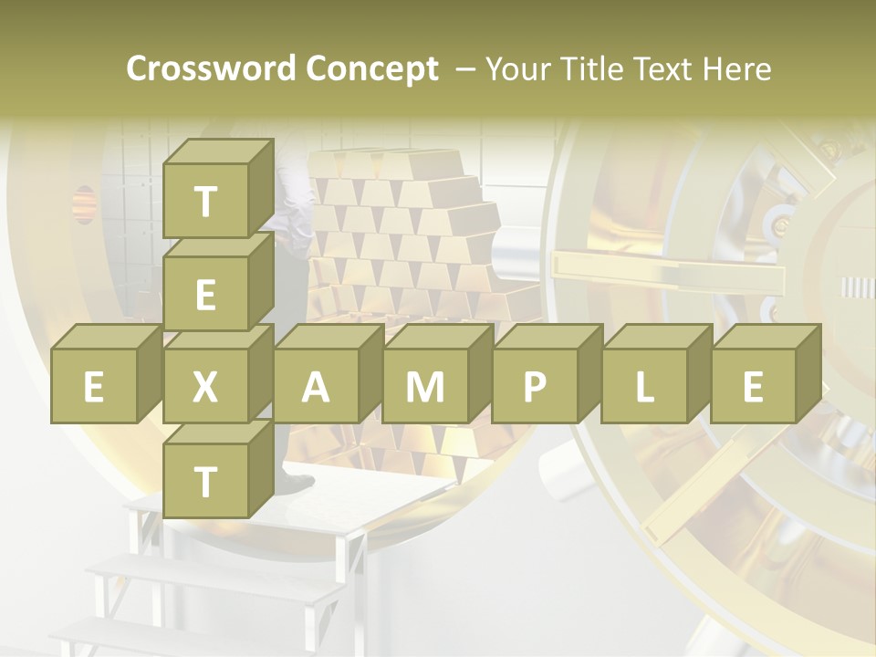 Money Strength Render PowerPoint Template