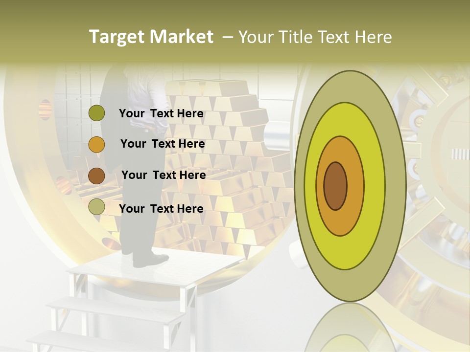 Money Strength Render PowerPoint Template