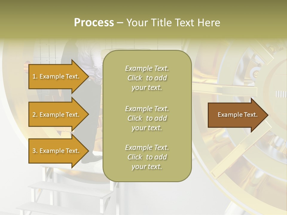 Money Strength Render PowerPoint Template