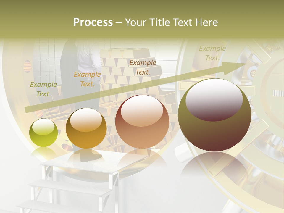 Money Strength Render PowerPoint Template