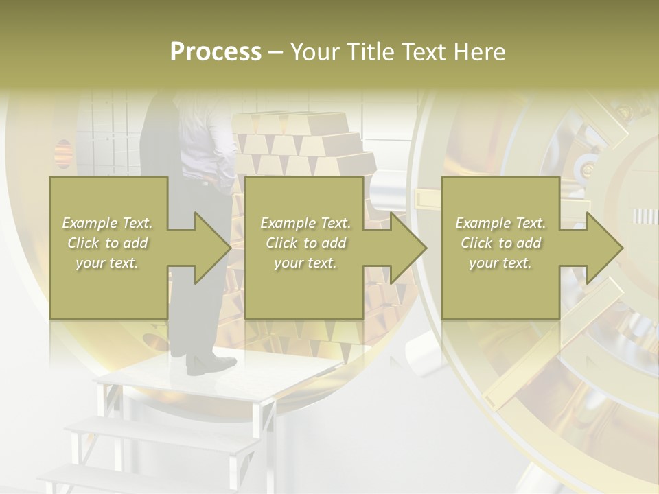 Money Strength Render PowerPoint Template
