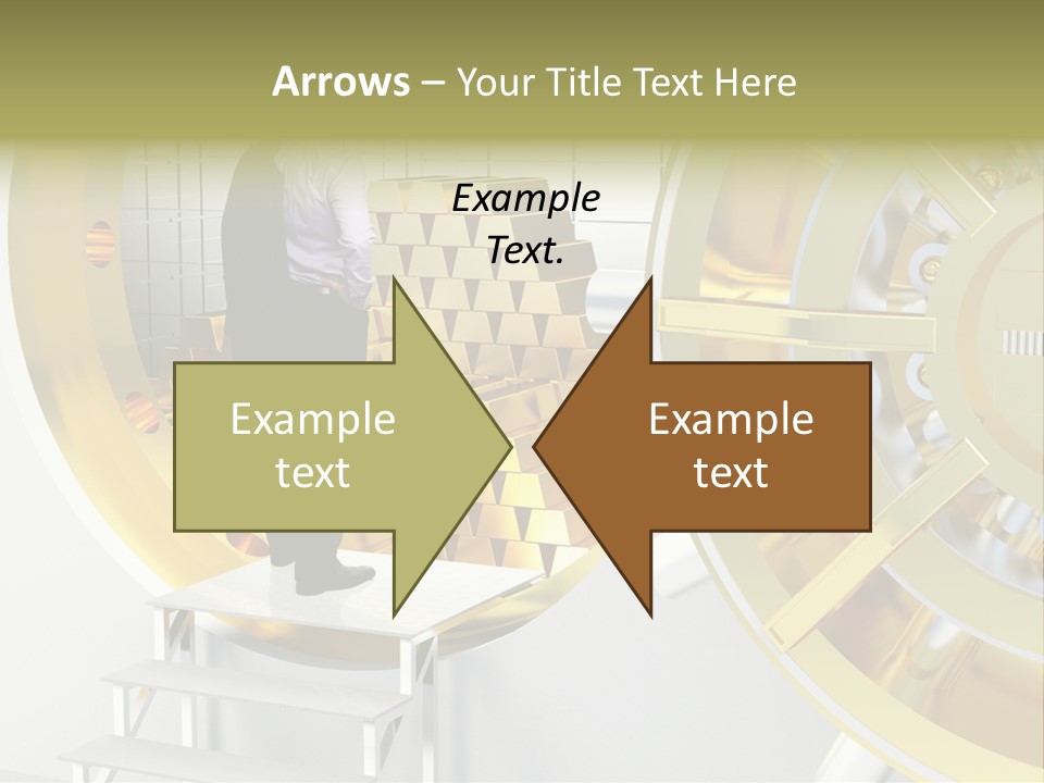 Money Strength Render PowerPoint Template