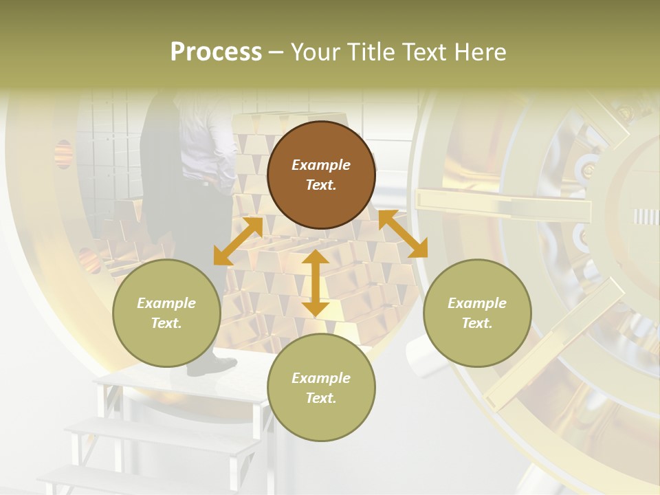 Money Strength Render PowerPoint Template