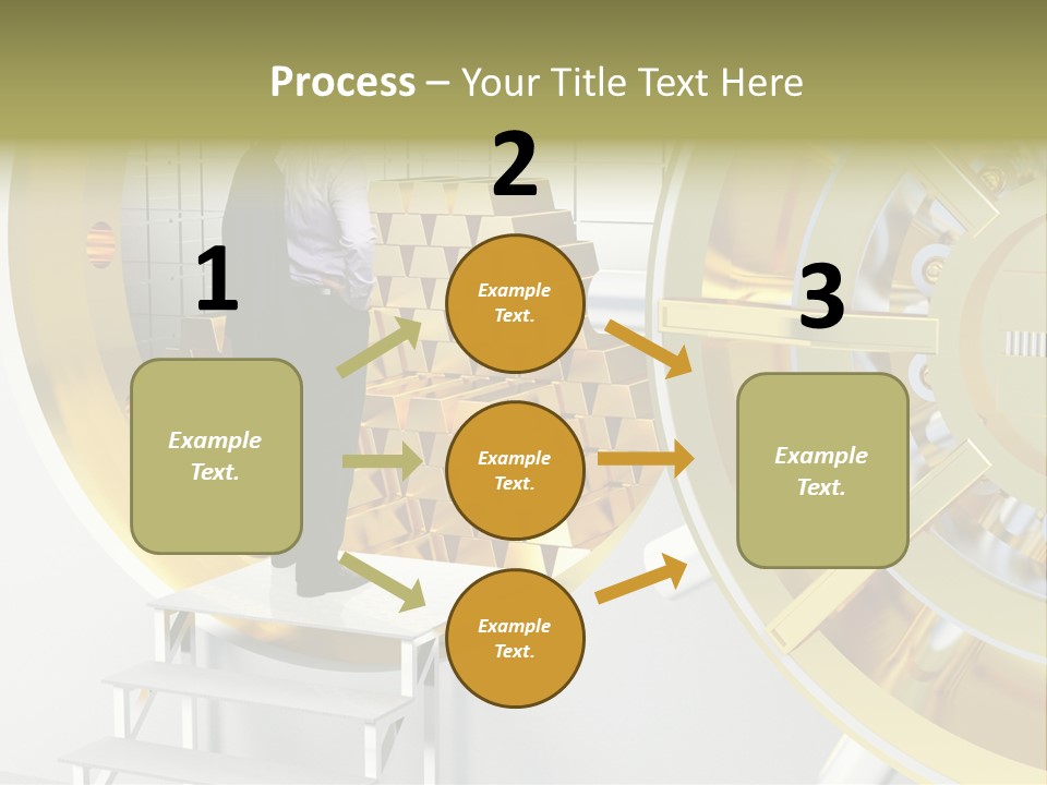 Money Strength Render PowerPoint Template