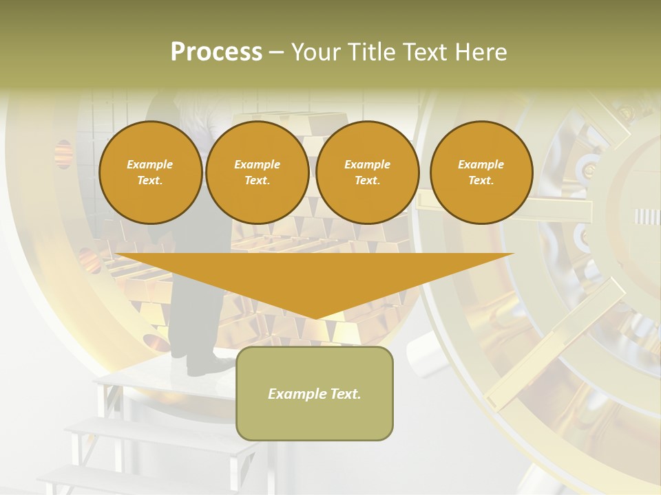 Money Strength Render PowerPoint Template