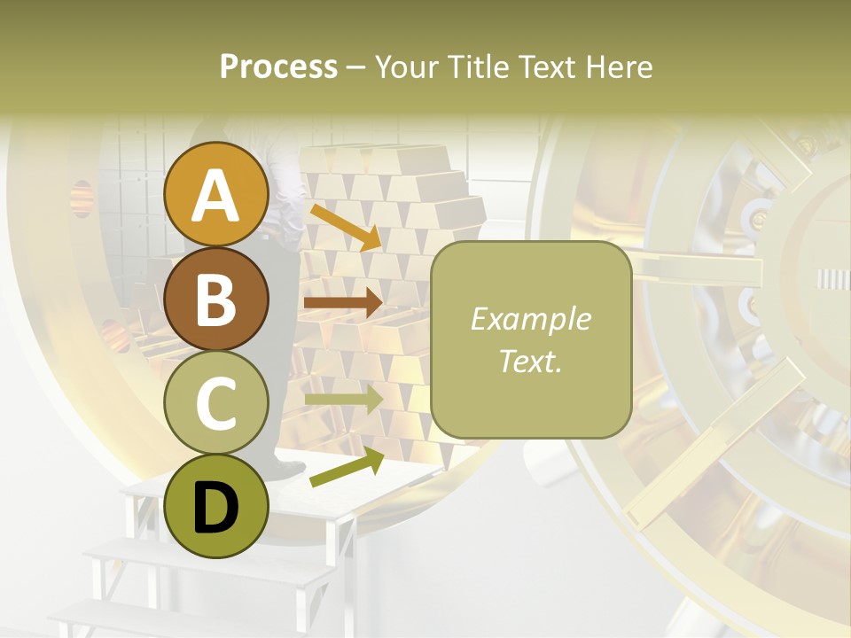 Money Strength Render PowerPoint Template