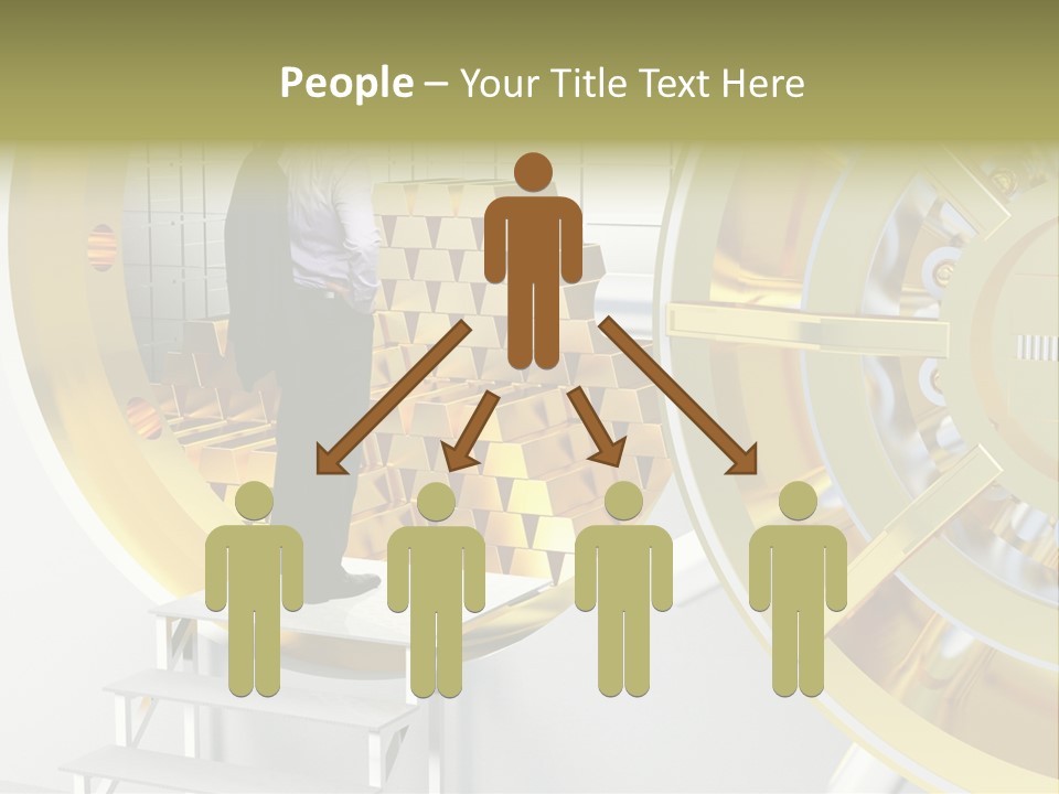 Money Strength Render PowerPoint Template