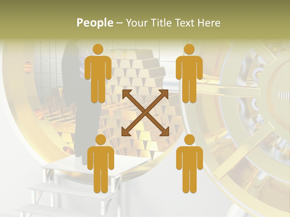 Money Strength Render PowerPoint Template