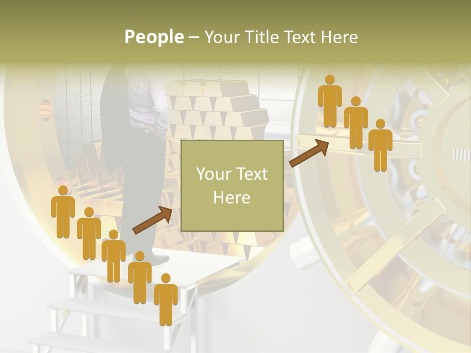 Money Strength Render PowerPoint Template